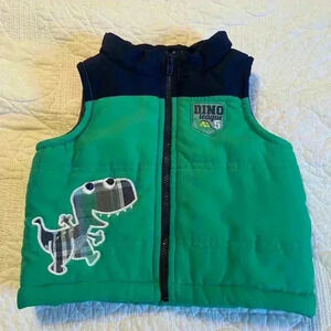 Wonder Kids boys size 12 month Dino League 5 vest.